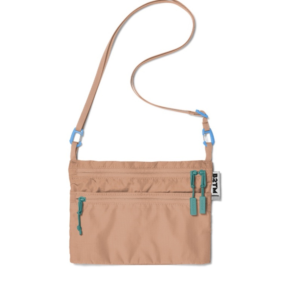 Baboon to the Moon Sacoche Crossbody Bag, Minimalist, Lightweight, Neutral